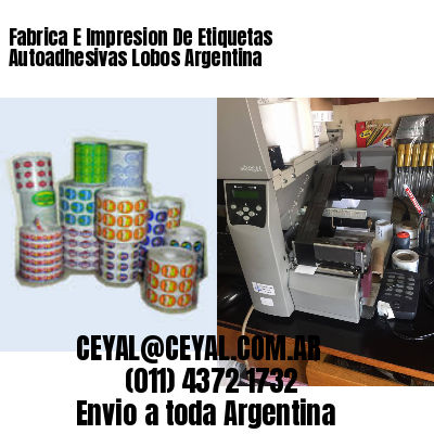 Fabrica E Impresion De Etiquetas Autoadhesivas Lobos Argentina
