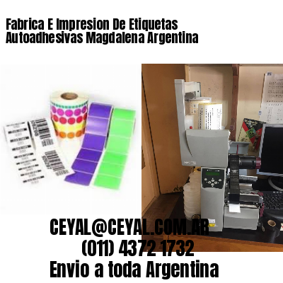 Fabrica E Impresion De Etiquetas Autoadhesivas Magdalena Argentina