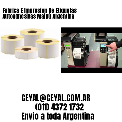 Fabrica E Impresion De Etiquetas Autoadhesivas Maipú Argentina