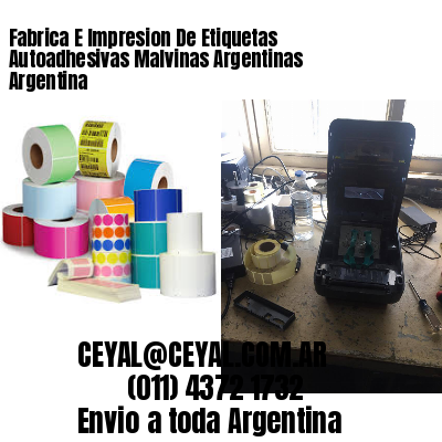 Fabrica E Impresion De Etiquetas Autoadhesivas Malvinas Argentinas Argentina