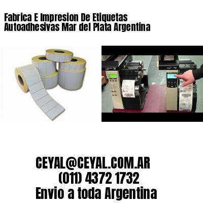 Fabrica E Impresion De Etiquetas Autoadhesivas Mar del Plata Argentina