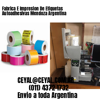 Fabrica E Impresion De Etiquetas Autoadhesivas Mendoza Argentina