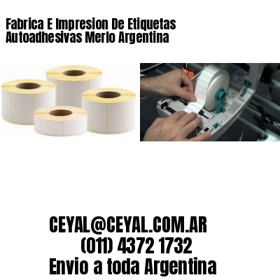 Fabrica E Impresion De Etiquetas Autoadhesivas Merlo Argentina