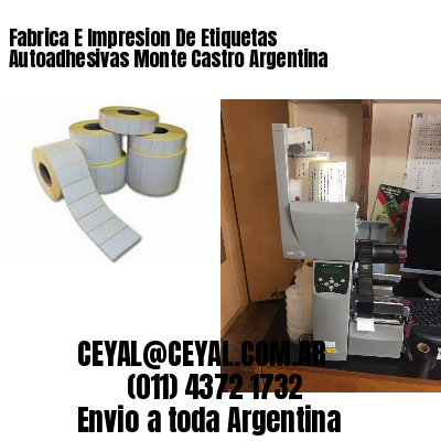 Fabrica E Impresion De Etiquetas Autoadhesivas Monte Castro Argentina