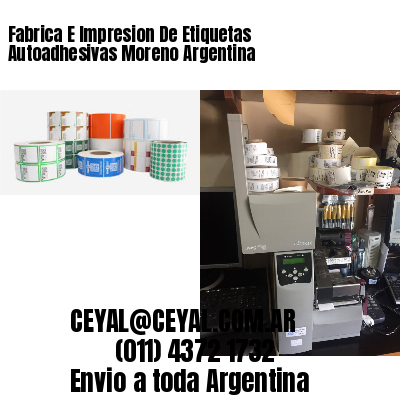 Fabrica E Impresion De Etiquetas Autoadhesivas Moreno Argentina