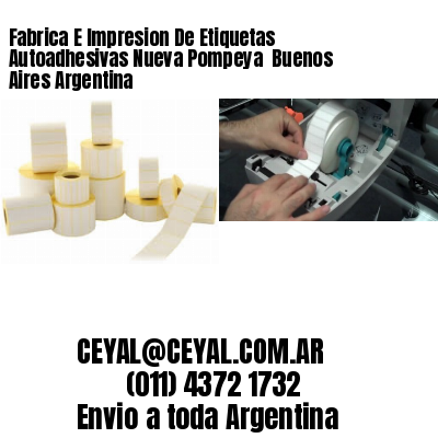 Fabrica E Impresion De Etiquetas Autoadhesivas Nueva Pompeya  Buenos Aires Argentina