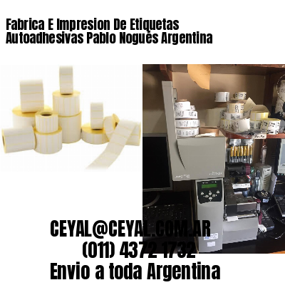 Fabrica E Impresion De Etiquetas Autoadhesivas Pablo Nogués Argentina