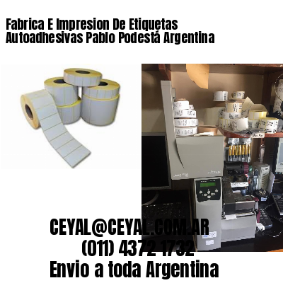 Fabrica E Impresion De Etiquetas Autoadhesivas Pablo Podestá Argentina