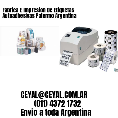 Fabrica E Impresion De Etiquetas Autoadhesivas Palermo Argentina
