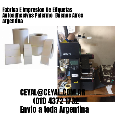 Fabrica E Impresion De Etiquetas Autoadhesivas Palermo  Buenos Aires Argentina