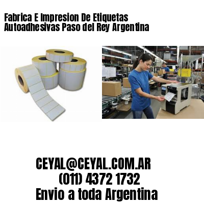 Fabrica E Impresion De Etiquetas Autoadhesivas Paso del Rey Argentina