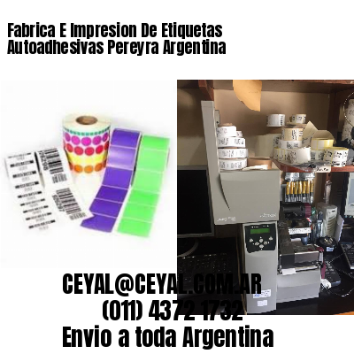 Fabrica E Impresion De Etiquetas Autoadhesivas Pereyra Argentina
