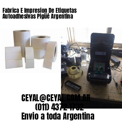 Fabrica E Impresion De Etiquetas Autoadhesivas Pigüé Argentina