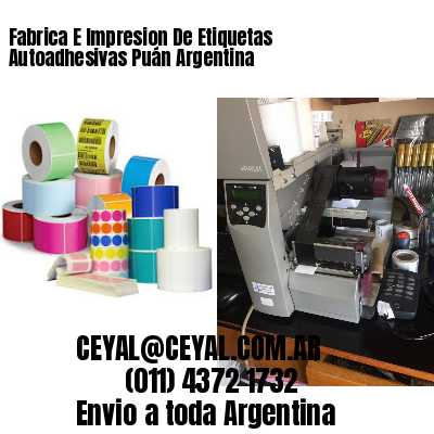Fabrica E Impresion De Etiquetas Autoadhesivas Puán Argentina