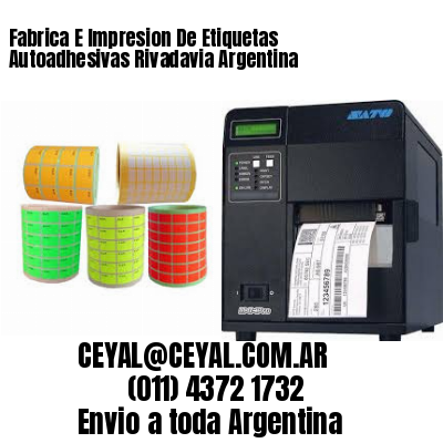 Fabrica E Impresion De Etiquetas Autoadhesivas Rivadavia Argentina