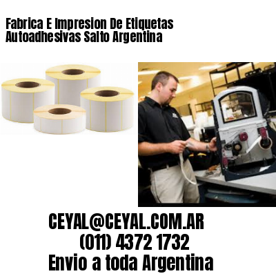 Fabrica E Impresion De Etiquetas Autoadhesivas Salto Argentina