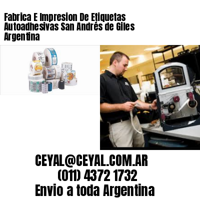 Fabrica E Impresion De Etiquetas Autoadhesivas San Andrés de Giles Argentina