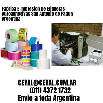 Fabrica E Impresion De Etiquetas Autoadhesivas San Antonio de Padua Argentina