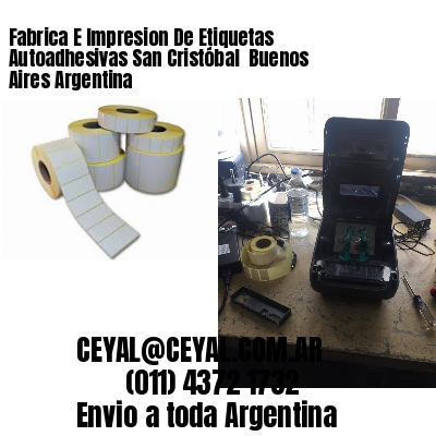 Fabrica E Impresion De Etiquetas Autoadhesivas San Cristóbal  Buenos Aires Argentina