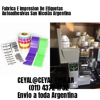 Fabrica E Impresion De Etiquetas Autoadhesivas San Nicolás Argentina