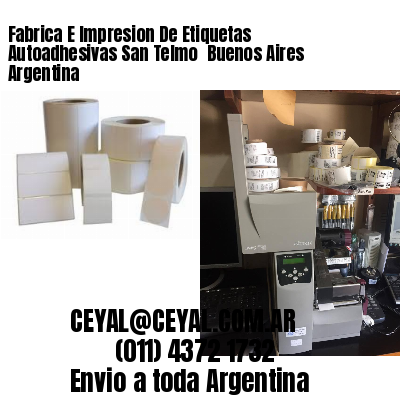 Fabrica E Impresion De Etiquetas Autoadhesivas San Telmo  Buenos Aires Argentina
