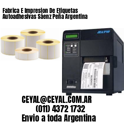 Fabrica E Impresion De Etiquetas Autoadhesivas Sáenz Peña Argentina