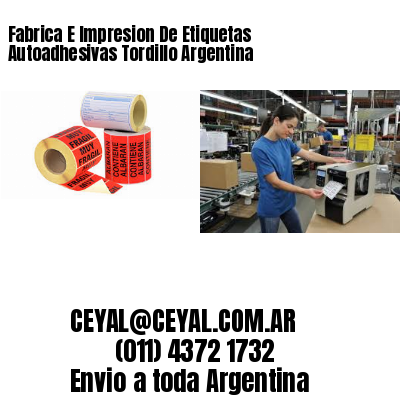 Fabrica E Impresion De Etiquetas Autoadhesivas Tordillo Argentina