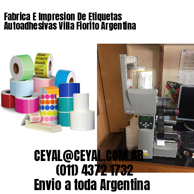 Fabrica E Impresion De Etiquetas Autoadhesivas Villa Fiorito Argentina