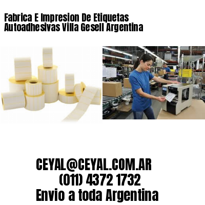 Fabrica E Impresion De Etiquetas Autoadhesivas Villa Gesell Argentina
