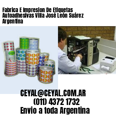 Fabrica E Impresion De Etiquetas Autoadhesivas Villa José León Suárez Argentina