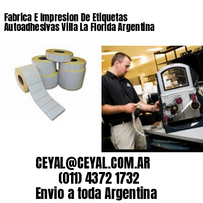 Fabrica E Impresion De Etiquetas Autoadhesivas Villa La Florida Argentina