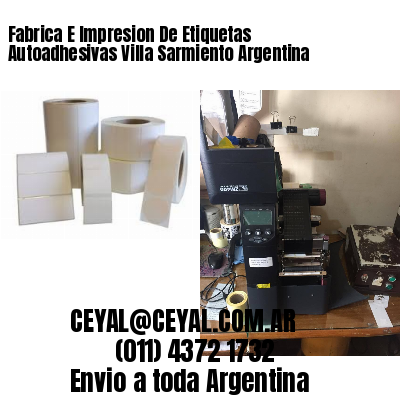 Fabrica E Impresion De Etiquetas Autoadhesivas Villa Sarmiento Argentina