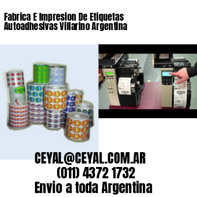 Fabrica E Impresion De Etiquetas Autoadhesivas Villarino Argentina