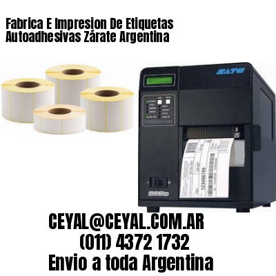 Fabrica E Impresion De Etiquetas Autoadhesivas Zárate Argentina