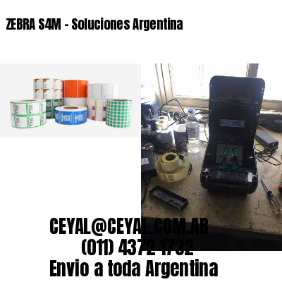 ZEBRA S4M – Soluciones Argentina