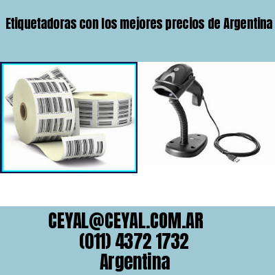 Etiquetadoras con los mejores precios de Argentina