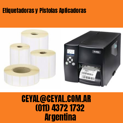 Etiquetadoras y Pistolas Aplicadoras