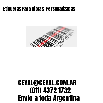 Etiquetas Para ojotas  Personalizadas