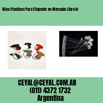 Hilos Plasticos Para Etiquetar en Mercado Libre Ar