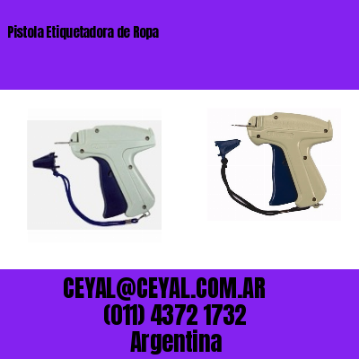 Pistola Etiquetadora de Ropa