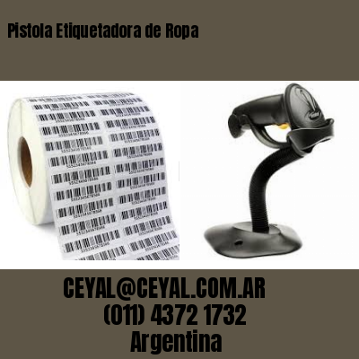 Pistola Etiquetadora de Ropa