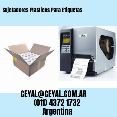 Sujetadores Plasticos Para Etiquetas