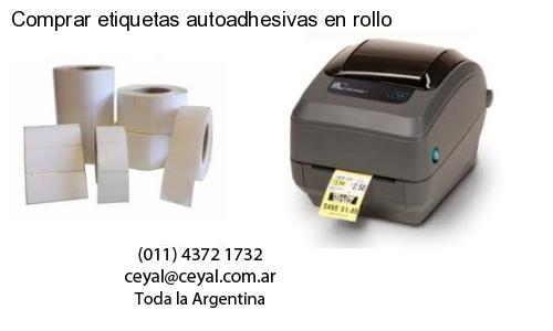 Comprar etiquetas autoadhesivas en rollo