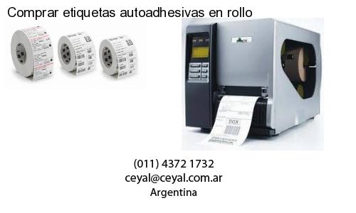 Comprar etiquetas autoadhesivas en rollo
