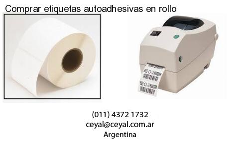 Comprar etiquetas autoadhesivas en rollo