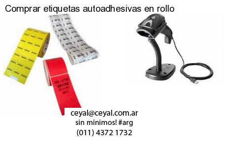 Comprar etiquetas autoadhesivas en rollo