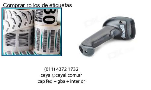 Comprar rollos de etiquetas