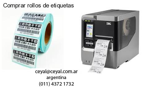 Comprar rollos de etiquetas