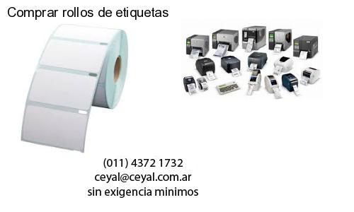 Comprar rollos de etiquetas