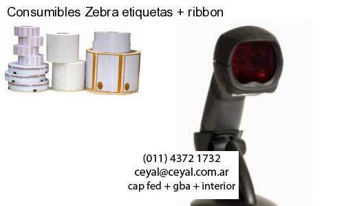 Consumibles Zebra etiquetas   ribbon